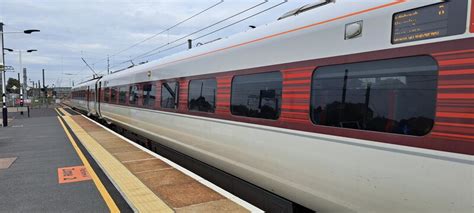 LNER Azuma northbound at Peterborough... © Christopher Hilton cc-by-sa ...