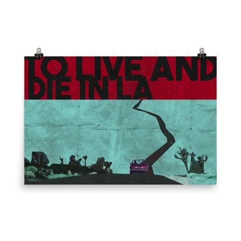 To Live and Die in L.A. Poster - Etsy