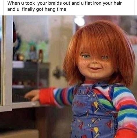 Have y'all seen these Chucky hair memes?!?? | Lipstick Alley