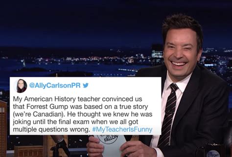 Jimmy Fallon Hashtags: 'Tonight Show' Asked for Stories About Funny Teachers - Thrillist