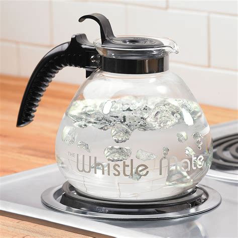 Whistling Glass Tea Kettle | Glass tea kettle, Tea kettle, Kettle
