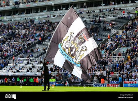 Newcastle fc flag hi-res stock photography and images - Alamy