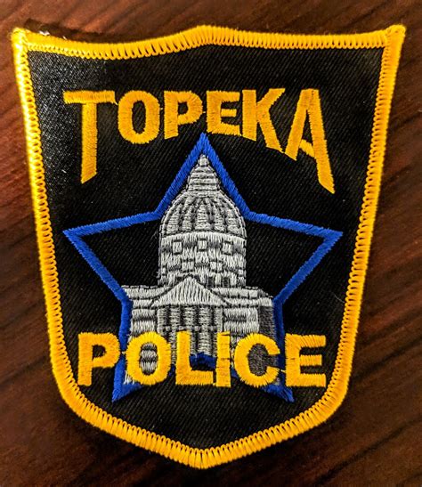 Topeka KS Police Department | Shoulder Patch | Kansas Law Enforcement ...