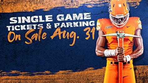 UTEP Football single-game tickets & parking passes go on sale Monday - KVIA