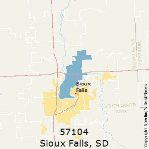 Best Places to Live in Sioux Falls (zip 57104), South Dakota