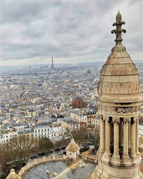 The view from Basillica du Sacré-Cœur du Montmartre in Paris. | Paris, Montmartre, Paris skyline