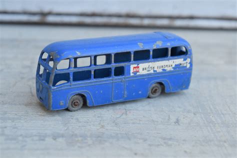 Lesney Bus Blue Bus Toy Bus Lesney BEA Coach British