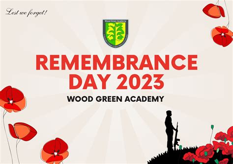 Remembrance Day 2023 - Wood Green Academy