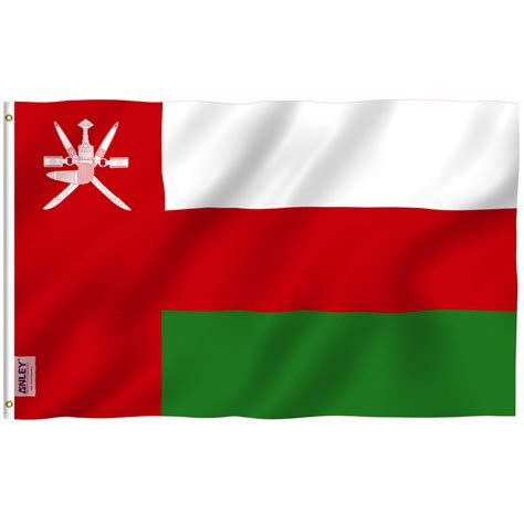 Fly Breeze Oman Flag 3x5 Foot - Anley Flags