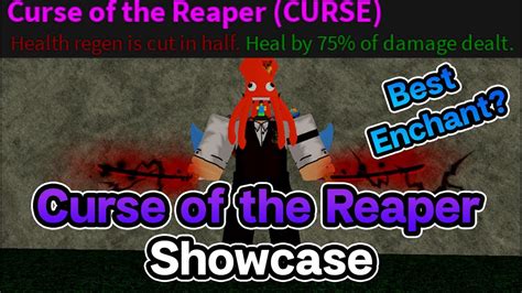 Curse of the Reaper Enchant Showcase | Roblox Blox Fruits Update 20 - YouTube