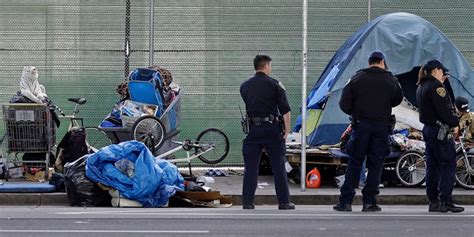 San Francisco homeless crisis prompts neighborhood to put boulders on sidewalk to deter campers ...