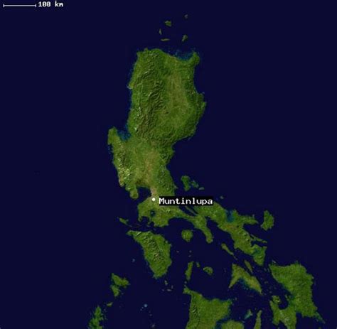 Muntinlupa Map - Philippines