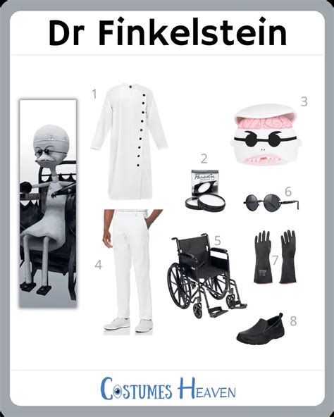 Last-Minute Dr. Finkelstein Costume Idea For Cosplay & Halloween 2024