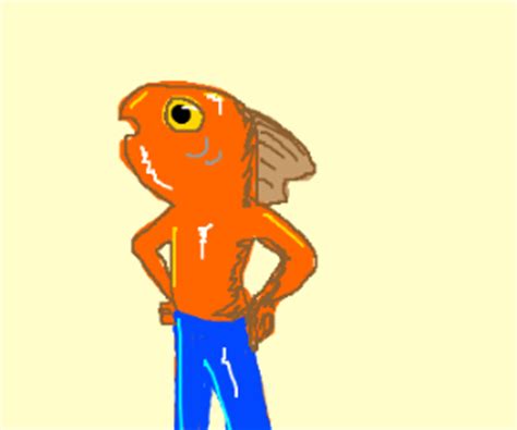 Yourself, reborn as a fish - Drawception