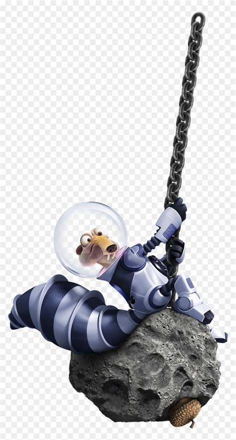 Collision Course - Ice Age Scrat Transparent, HD Png Download - 887x1500(#5750585) - PngFind