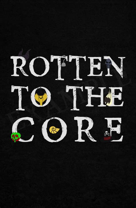 Rotten to the Core Print/poster | Etsy