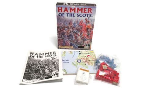 Hammer of The Scots (1st Edition) Never Played Columbia Games Boardgame ...