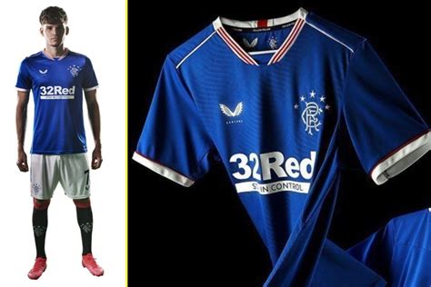 Rangers unveil new home kit designed by Castore for 2020/21 season with launch featuring ...