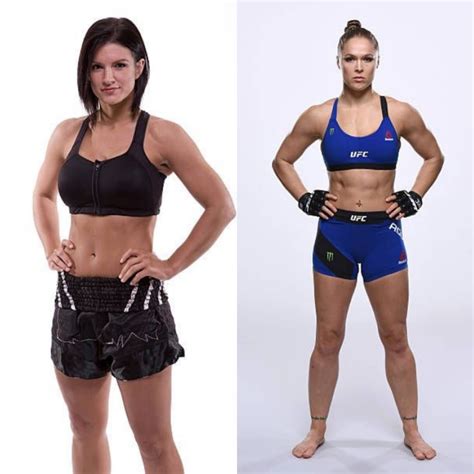 Gina Carano vs Ronda Rousey : r/CelebBattles