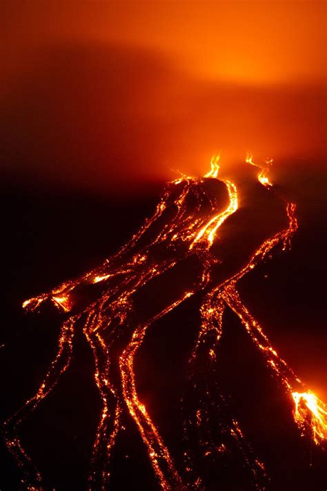 Lava Flow on Etna by Andrea Camp | Lava flow, Volcano, Etna