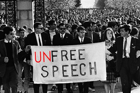 The Unfree Speech Movement