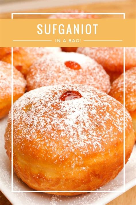 Hanukkah Sufganiyot Recipe – In A Bag | Recipe | Doughnut recipe ...