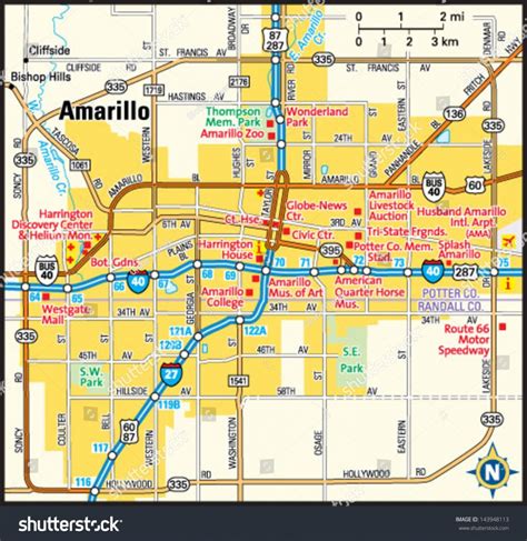 Where Is Amarillo On The Texas Map - Printable Maps