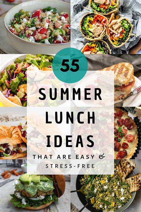 55 Summer Lunch Ideas That Are Easy & Stress-Free