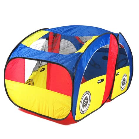 NEW PORTABLE FOLDING POP UP PLAY TENT CHILDRENS KIDS PLAYHOUSE PARADISE ...