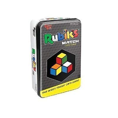 Rubik's Match Card Game Tin by University Games | The Kite Loft