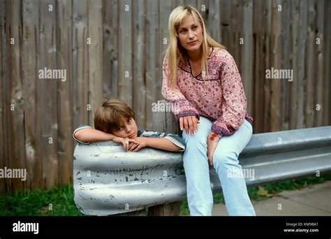 BOYHOOD 2014 Universal Pictures film with Patricia Arquette and Ellar Coltrane Stock Photo - Alamy