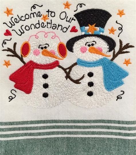 Snowman Couple