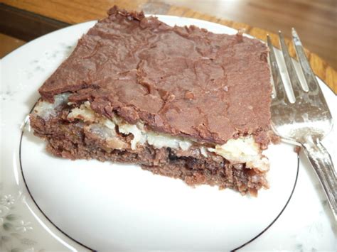 Fudgy Coconut Squares Recipe - Genius Kitchen