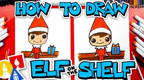 How To Draw Elf On The Shelf - Art For Kids Hub - | Art for kids hub ...