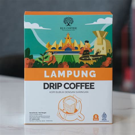 El's Drip Coffee Kopi Lampung 10Gr 5Pcs - PT SARI ALAMI