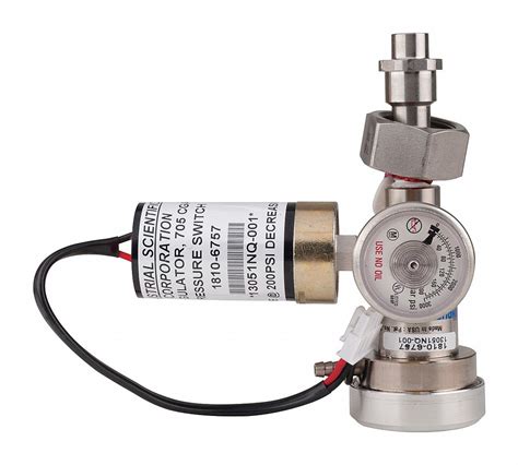 INDUSTRIAL SCIENTIFIC, Gas Regulator, Switch, Gas Cylinder Regulator - 21XT10|18106757 - Grainger