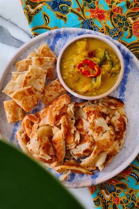 Vegan Roti Canai & Dhal Curry | The Kampung Vegan