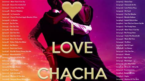 Nonstop Cha Cha Cha Songs 2020 - Most Popular Latin Cha Cha Cha Songs Of All Time - Dancesport ...