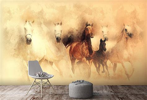 Paintings Of Horses Running Abstract - 1500x1021 Wallpaper - teahub.io