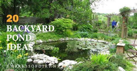 20 Beautiful Backyard Pond Ideas For All Budgets