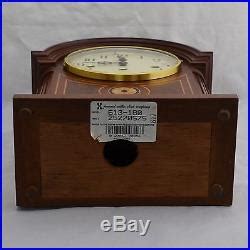 Howard Miller Westminster Chime Barrister Wind-Up Mantel Clock Model 613-180