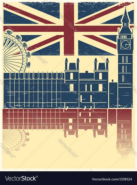 London landmarks Royalty Free Vector Image - VectorStock