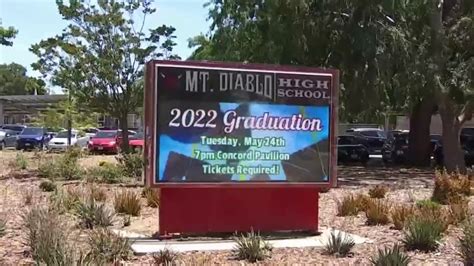 Mt. Diablo High School to Host Special Graduation Ceremony – NBC Bay Area