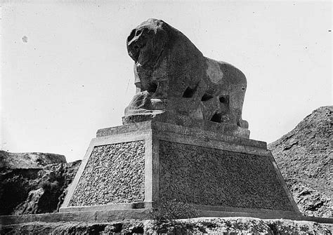 Basalt Lion of Babylon (Statue) (Illustration) - World History Encyclopedia