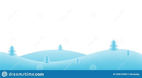 Christmas Holiday Background. Winter Snow December Landscape, Cold ...