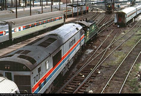 AMTK 701 Amtrak GE P30CH at Chicago, Illinois by John Wiesmann | Amtrak ...