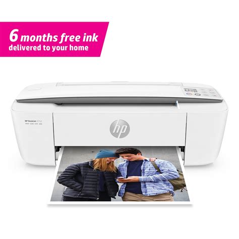 HP DeskJet 3752 Wireless All-in-One Compact Color Inkjet Printer – Instant Ink Ready – Walmart ...