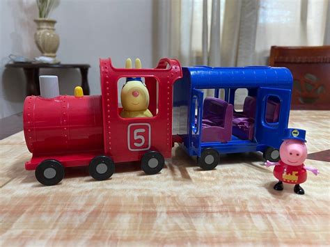 Peppa Pig Miss Rabbit Train and Carriage on Carousell