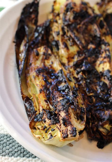 charred cabbage recipe | Food Gal