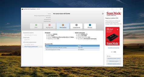 SanDisk SSD Dashboard 3.6.2.7 - dobreprogramy